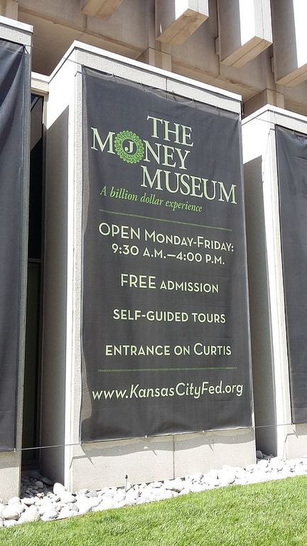 The Money Museum banner, Federal Reserve Bank Denver