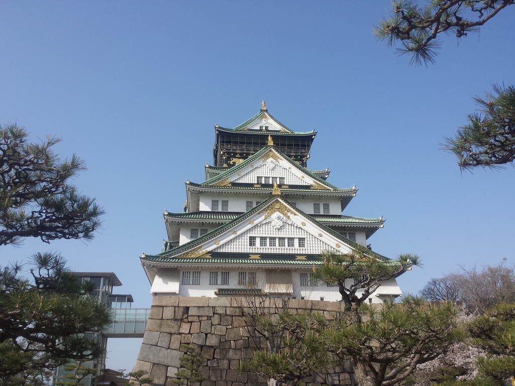 20180331 Osaka castle in Spring