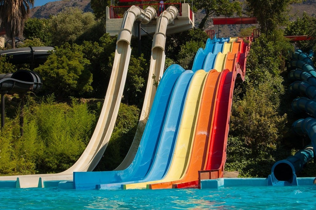 Water slides