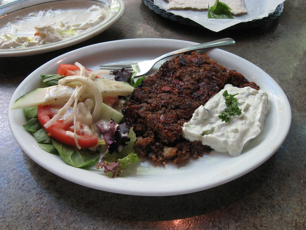 Entree at Habibi restaurant