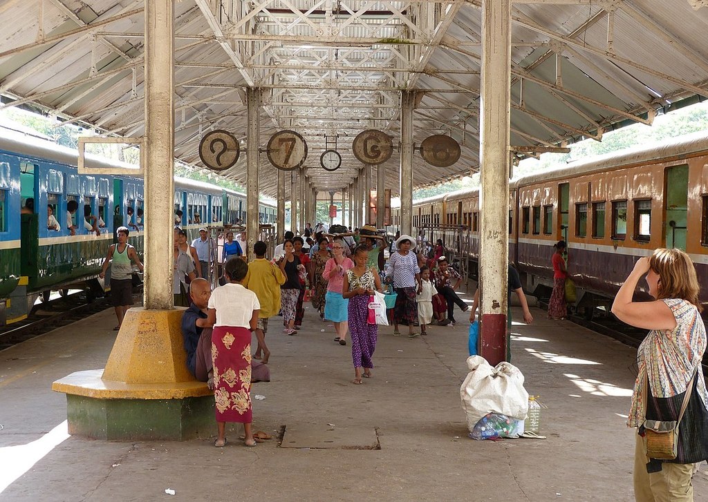 Yangon Central railway station 12