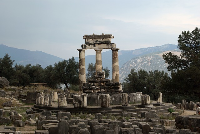 Ruins in Delphi