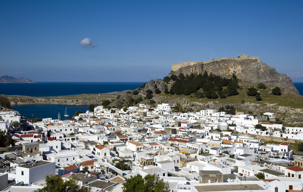Lindos Village Overview