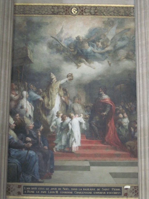 historical places in latin quarter - pantheon (5 arr.) | clovis i, charlemagne, saint louis and joan of arc