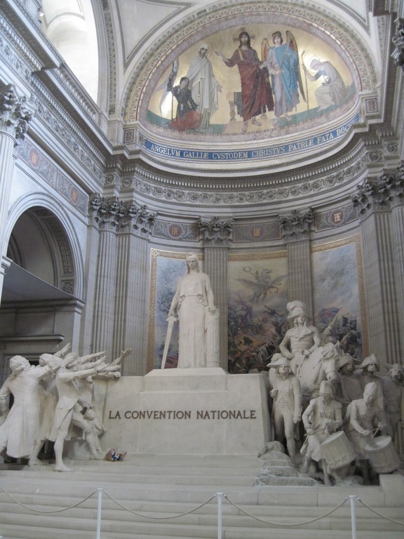 historical places in latin quarter - pantheon (5 arr.) | so much for the paintings, let’s take a look at some sculptures