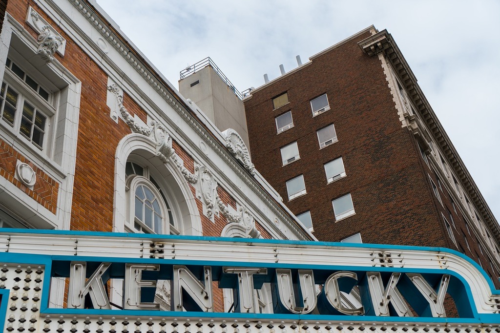 Theatre Building Sign Kentucky