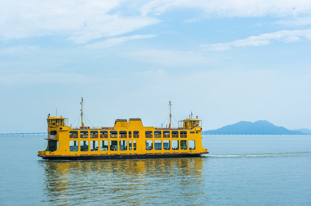 The ferries that go between Butterworth and Penang are full of character 