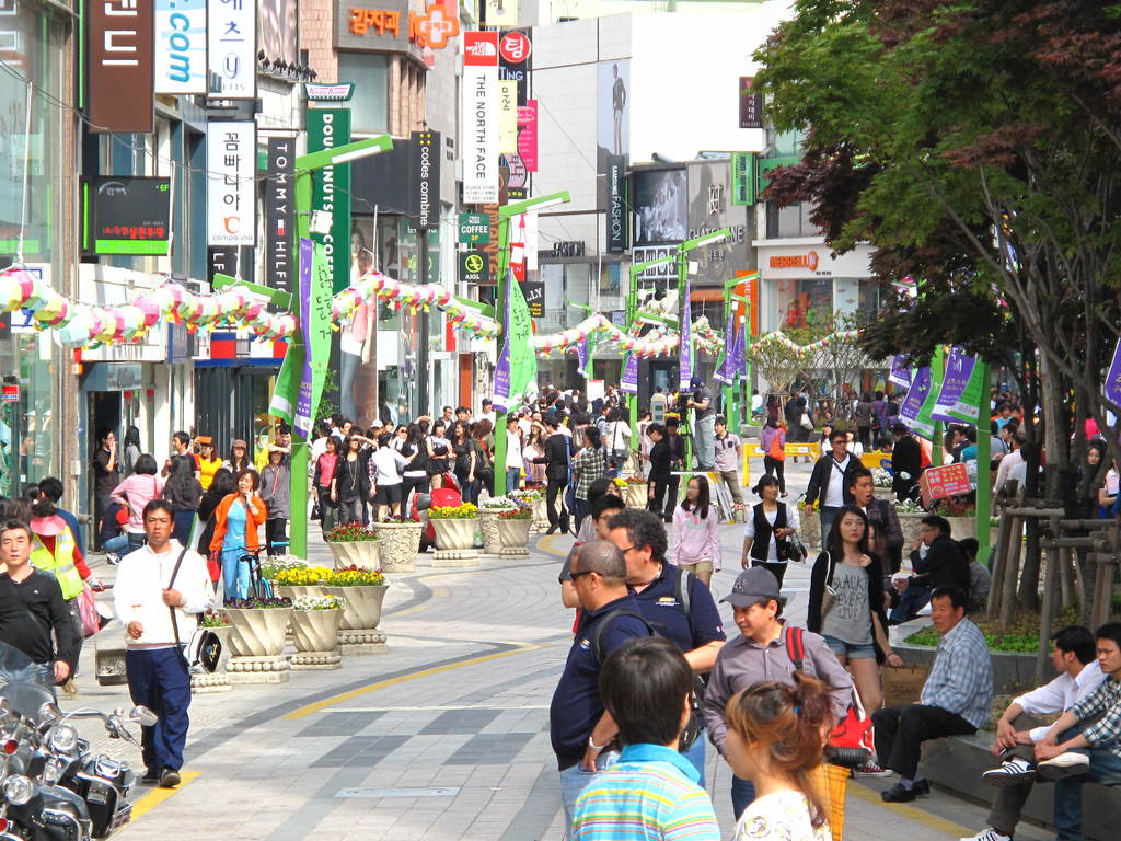 Nampo-dong Busy Street