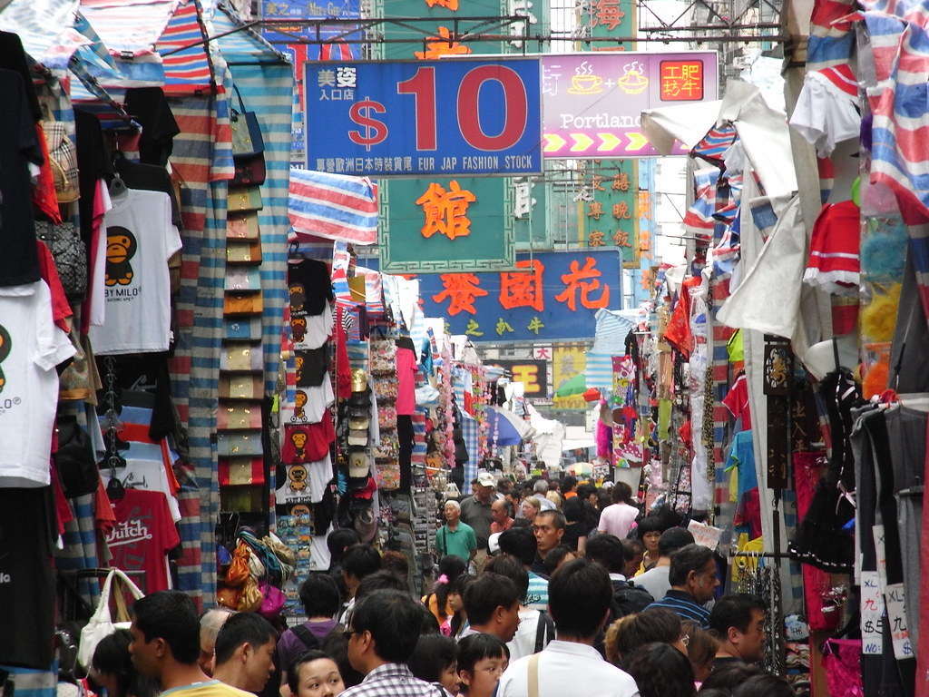 香港女人街 Tung Choi Street Hong Kong