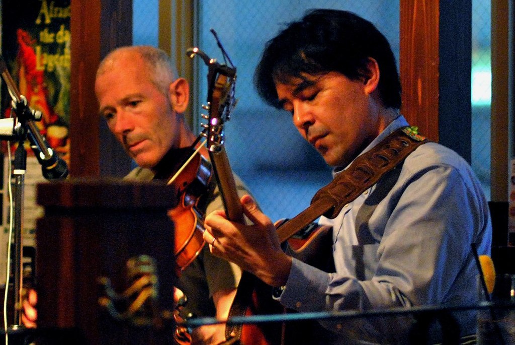 Live traditional Irish music SCOTLAND June 2009