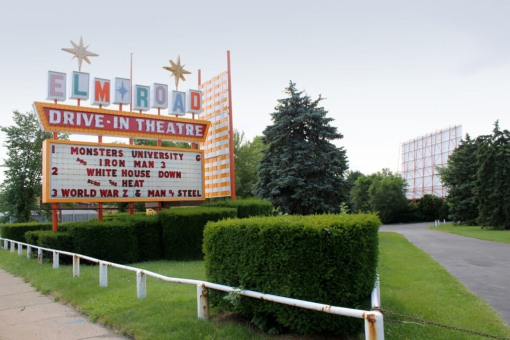 Retro-styled Drive-in Theater