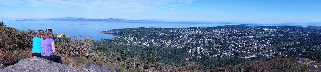 View from Mt. Douglas