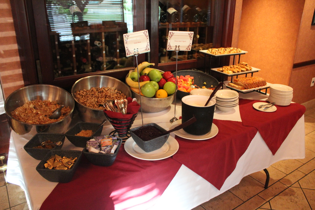 breakfast buffet cold foods