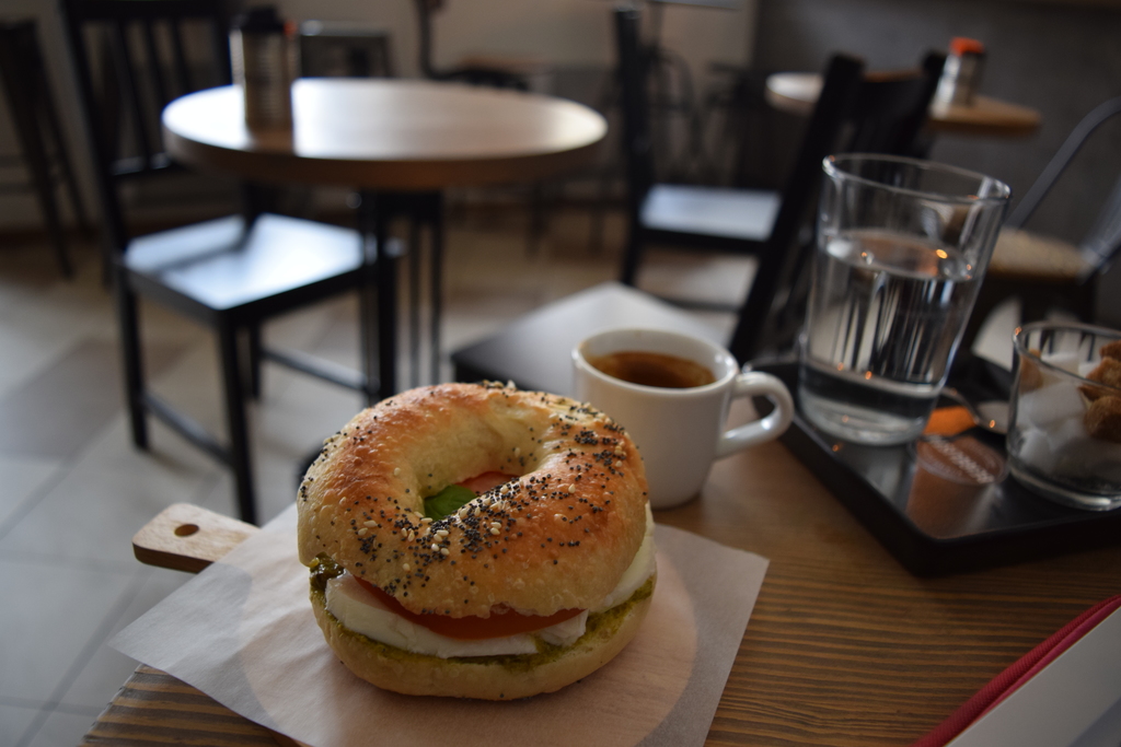Delicious bagel