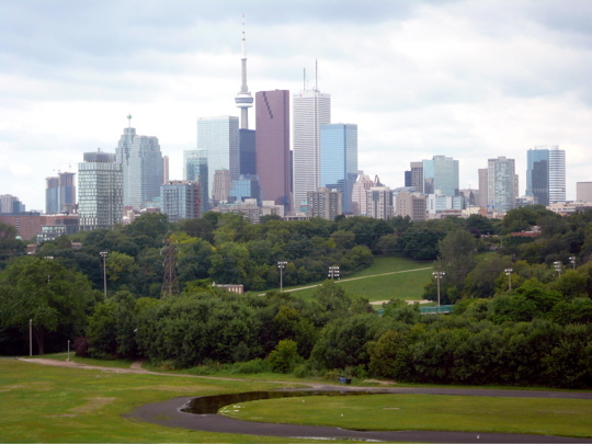Skyline view from Riverdale
