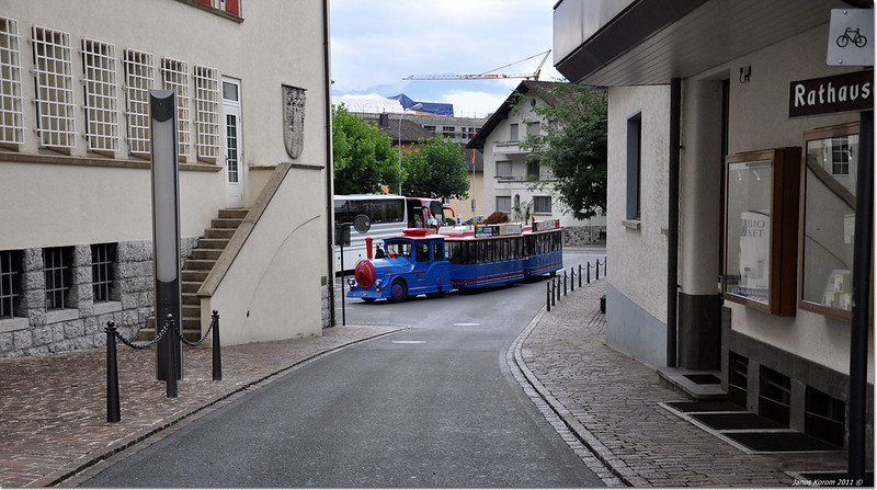 Citytrain in Vaduz