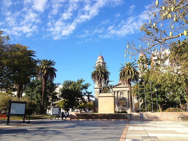 Plaza Independencia, Mercedes,Soriano.