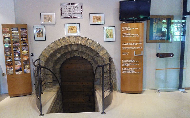 Entrance to Pech Merle