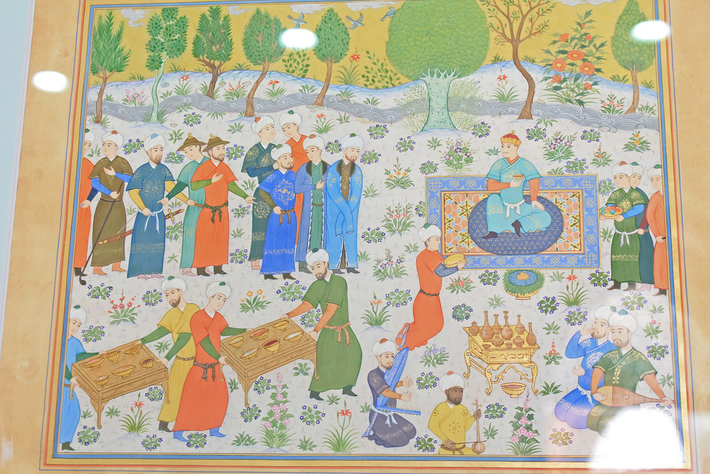 Miniatures, Ulug Beg observatory museum, Samarkand, Uzbekistan