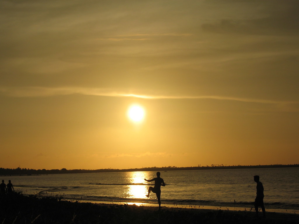 Sunset at Wailoaloa Beach,Near Nadi,Fiji
