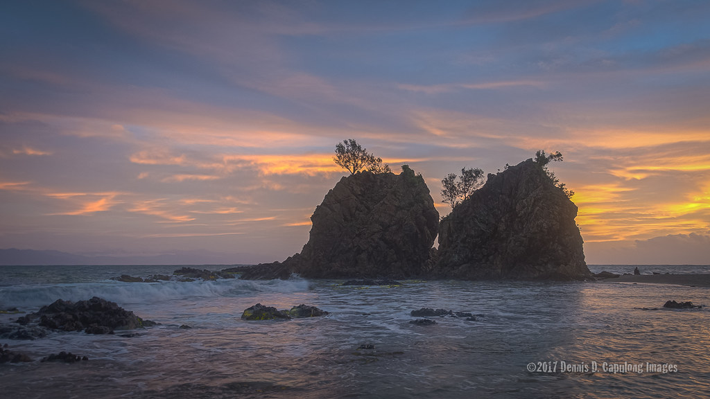 Diguisit Beach Rock Formation