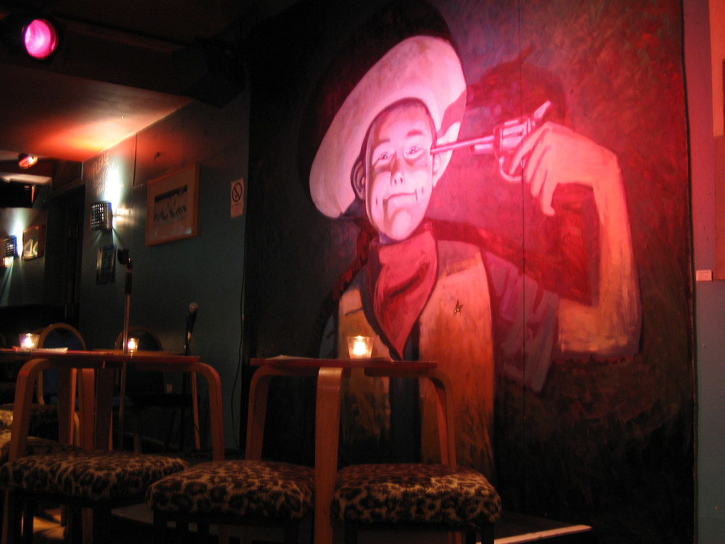 Performers stage at The Stand Comedy club, Edinburgh
