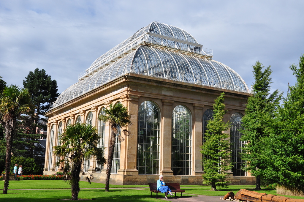 Greenhouse at the royal botanic garden of Edinburgh