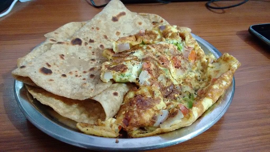 FreshFarm Omlette with Parathas