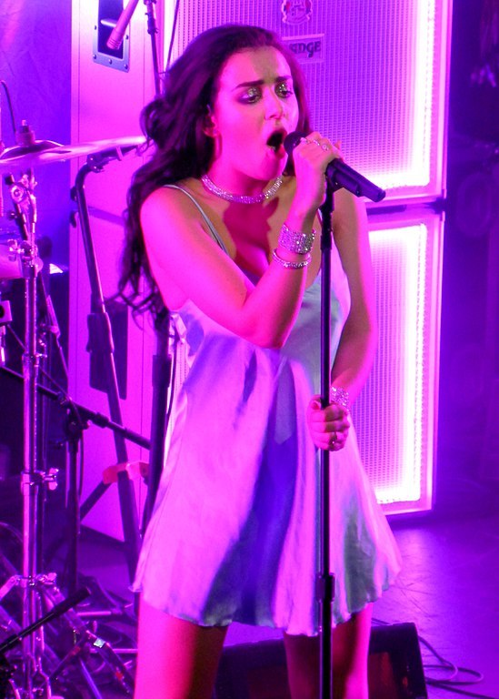 Charli XCX live at Saint Andrew's Hall, Detroit, Michigan