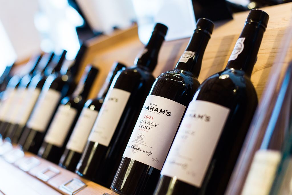 Wine bottles