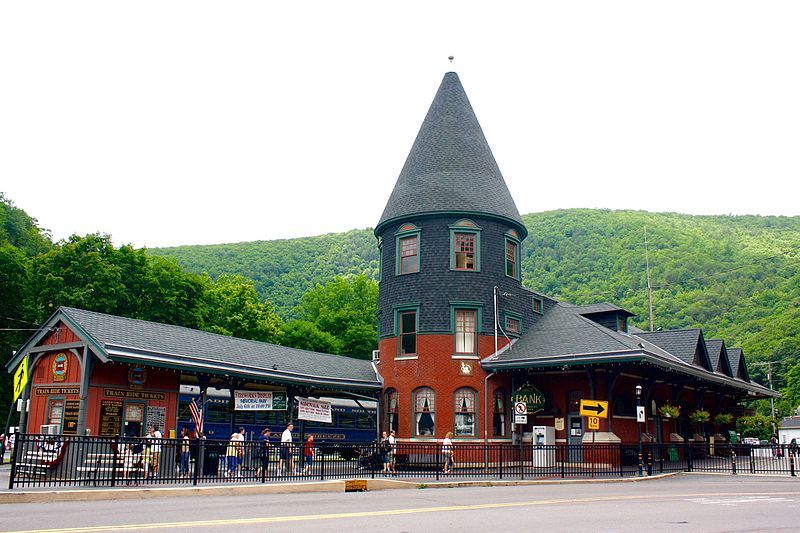 Central Railroad of New Jersey Station, Jim Thorpe, PA 01