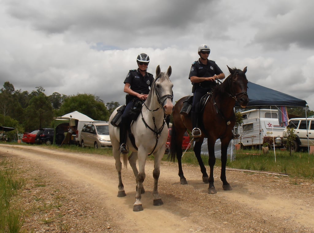 Qld Mounted Police Patrol Campgrounds