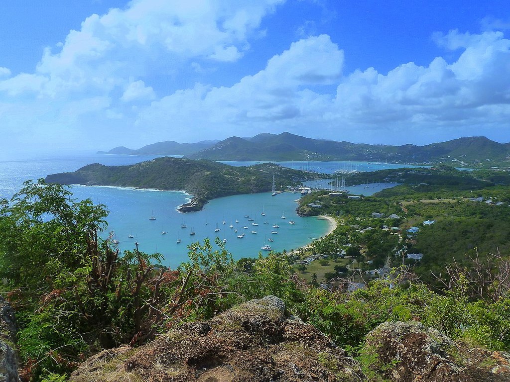 Antigua - View from Shirley Heights - English Harbor - Falmouth Harbor - Galleon Beach - panoramio