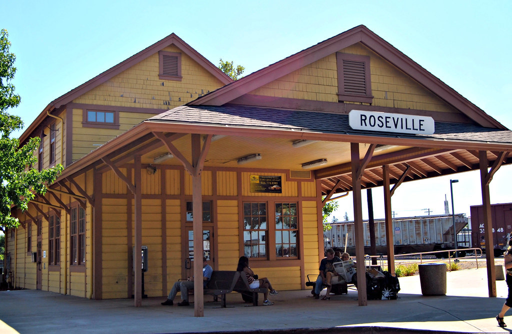 Roseville Amtrak station California