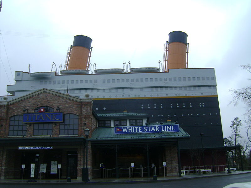 Titanic museum entrance