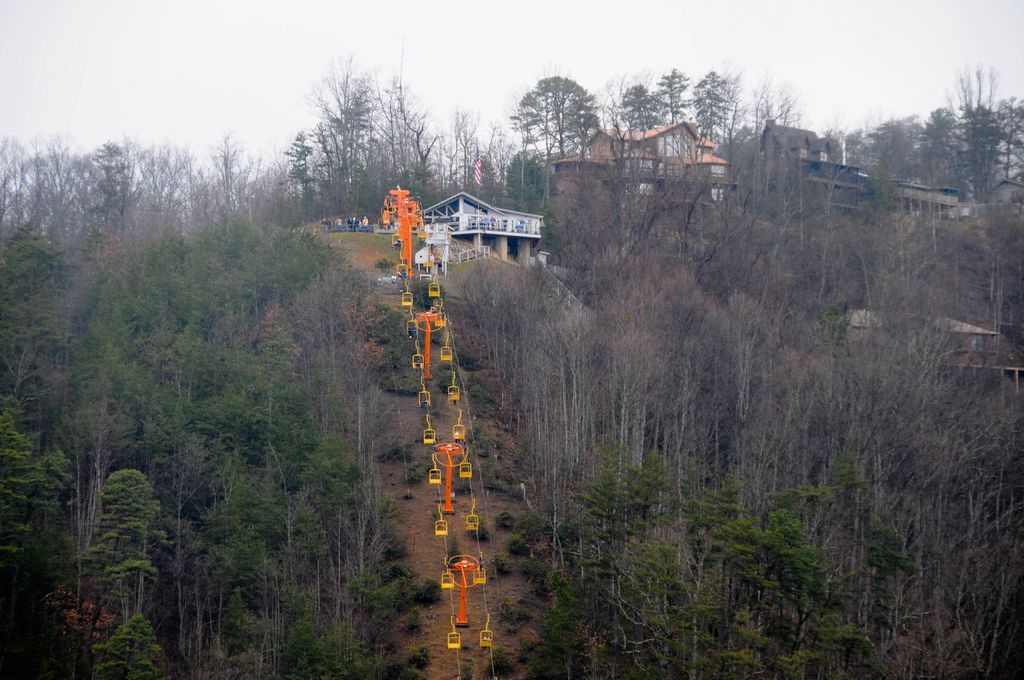 Top of the sky lift
