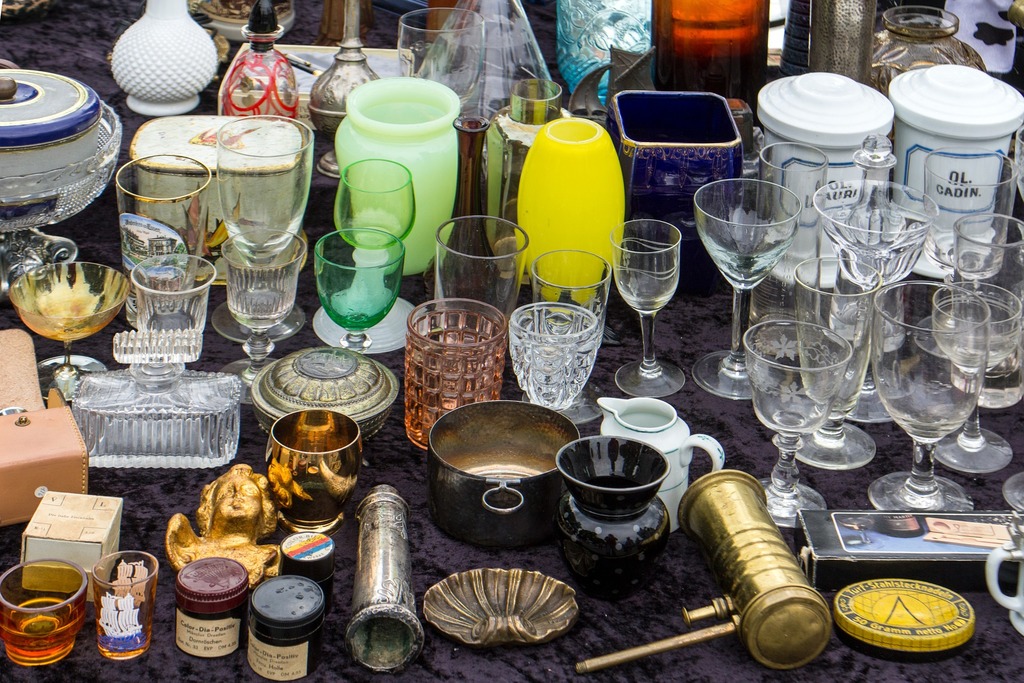 Flea market glass