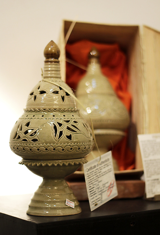 Traditional Khmer offering box