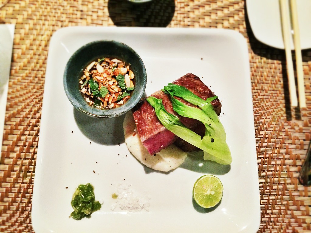 Griddled wagyu beef