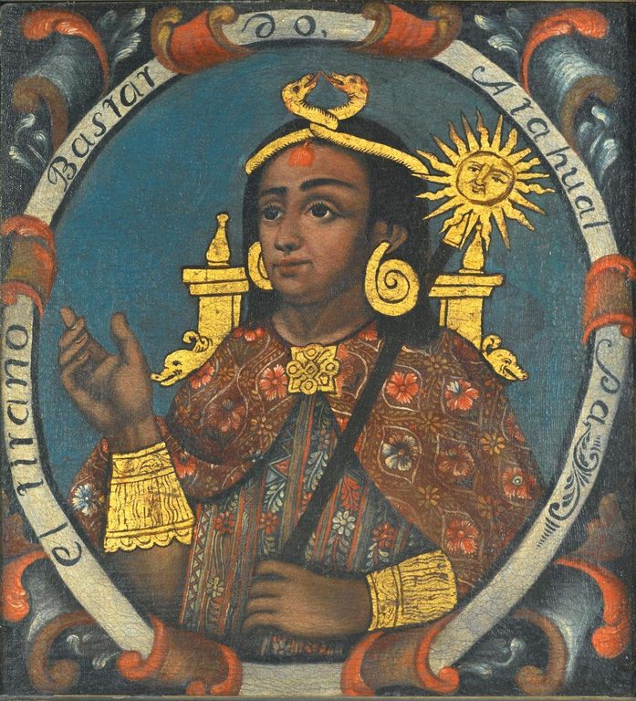 <div class="fn">
<i>Atahualpa, Fourteenth Inca, 1 of 14 Portraits of Inca Kings</i>
</div>