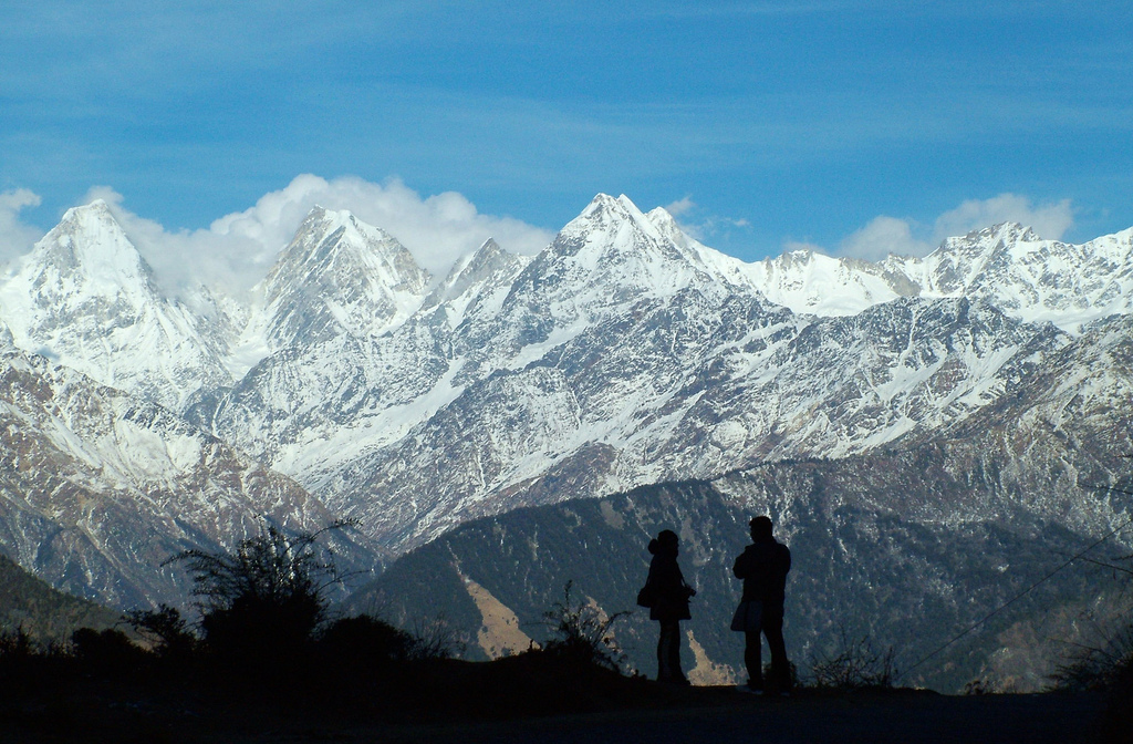 Panchchuli Peaks, near Munsiyari, Uttarakhand
