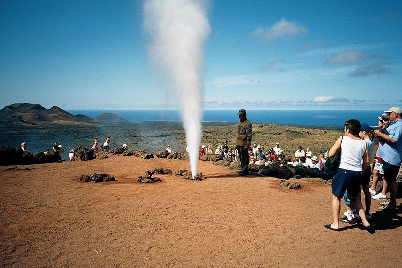 Lanzarote Timanfaya Geysir