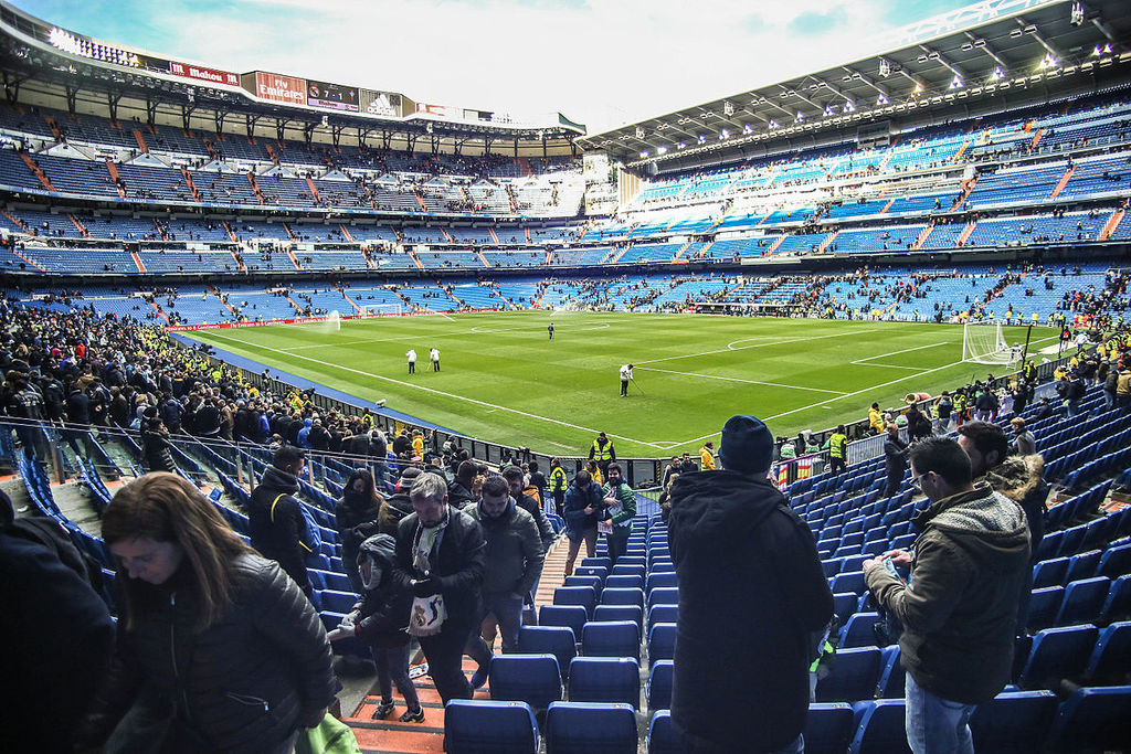 Estadio Santiago Bernabéu en 2016