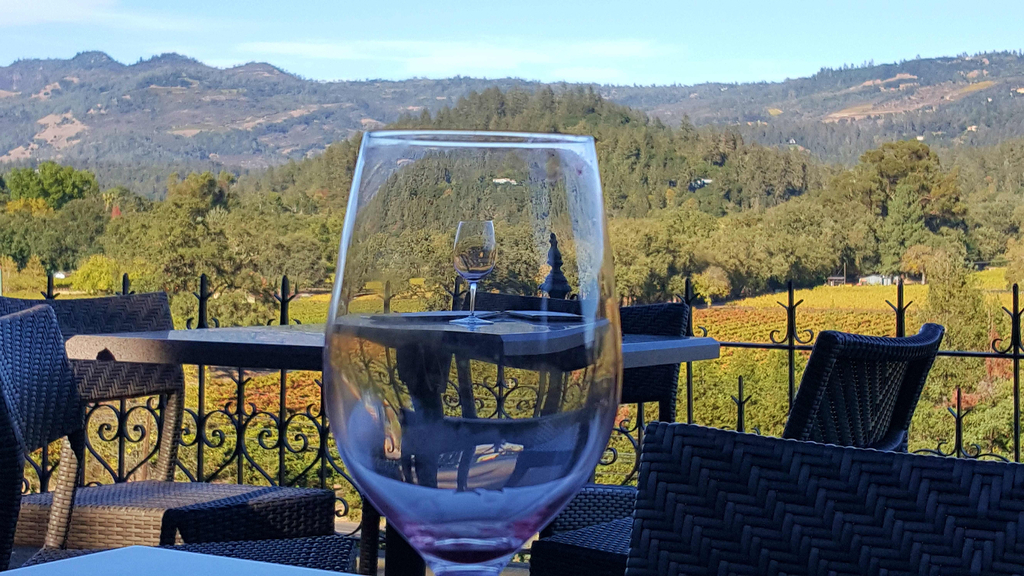 A serene winery