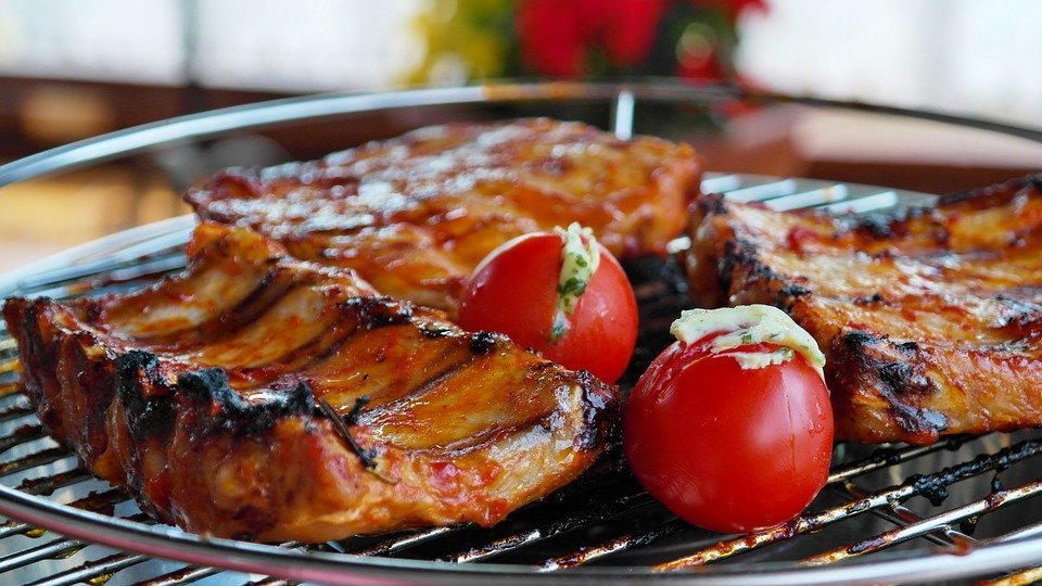Barbecued ribs