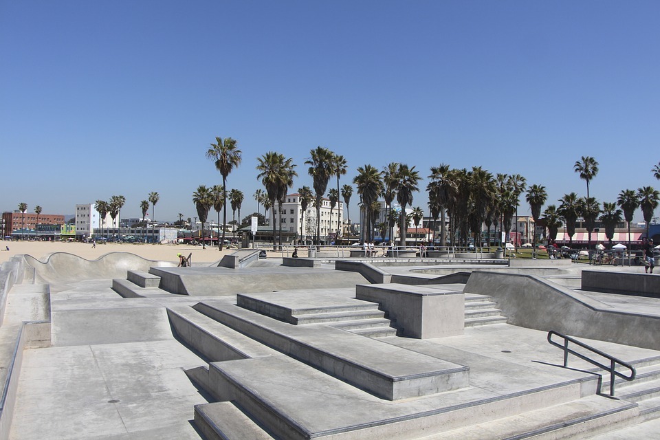Beautiful skatepark