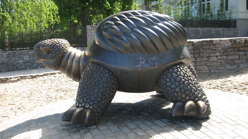 The turtle Jūrmala