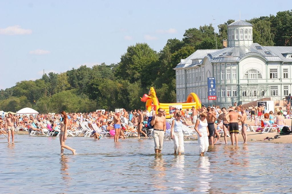 Jūrmala beach near Majori