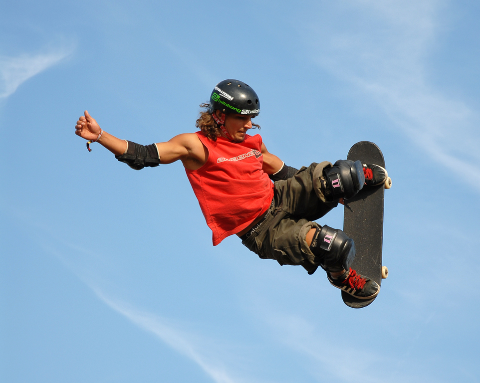 Skateboarding 
