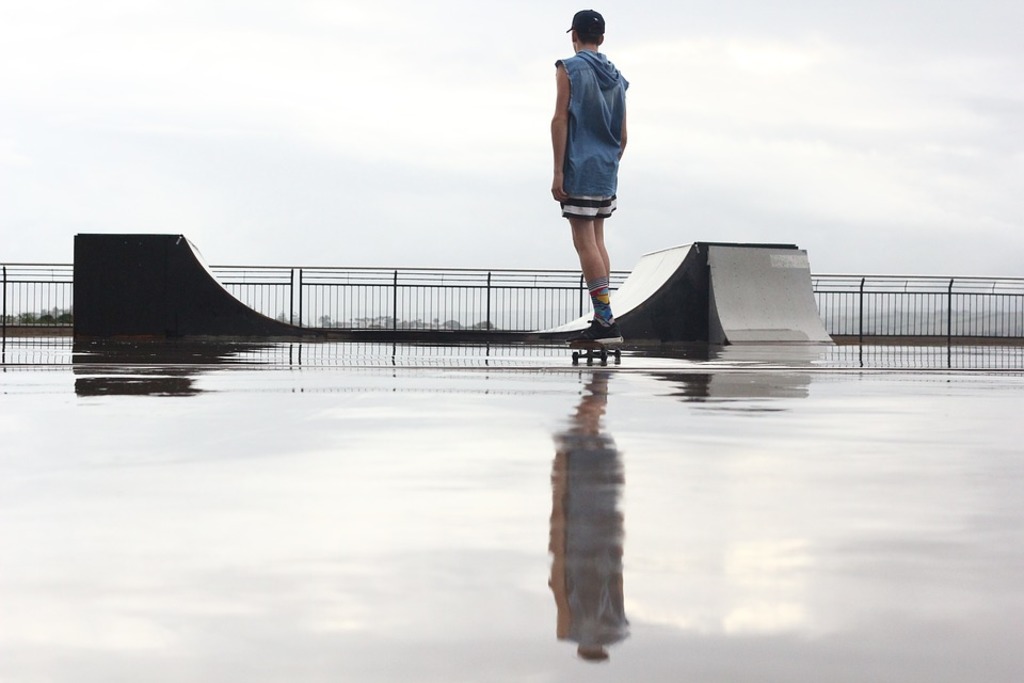 Skatepark ramp